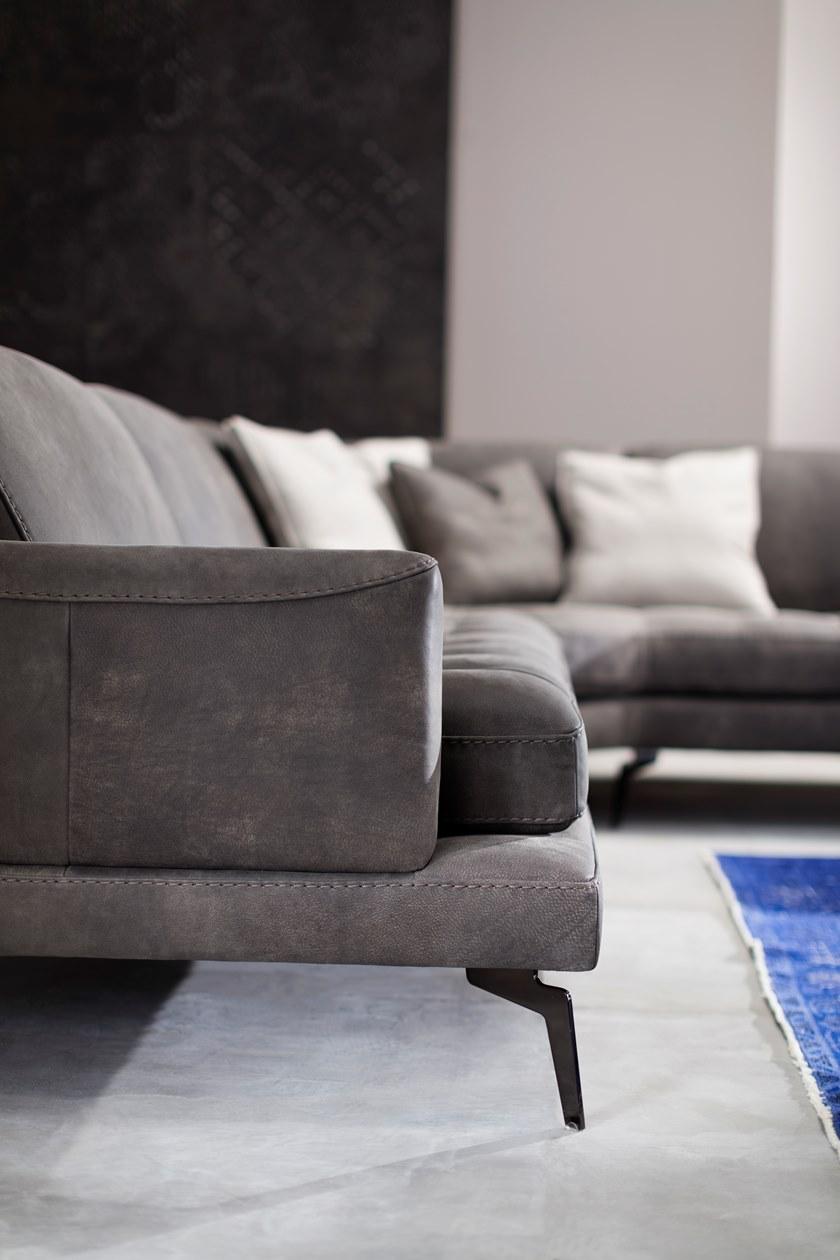 Rossini Sofas Модульный кожаный диван с тафтингом sun-id-1498327 - Вид №13