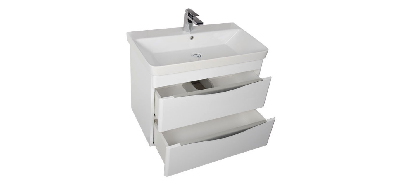 Комплект мебели Aquanet Орлеан 80 белый 00183185 - Вид №4