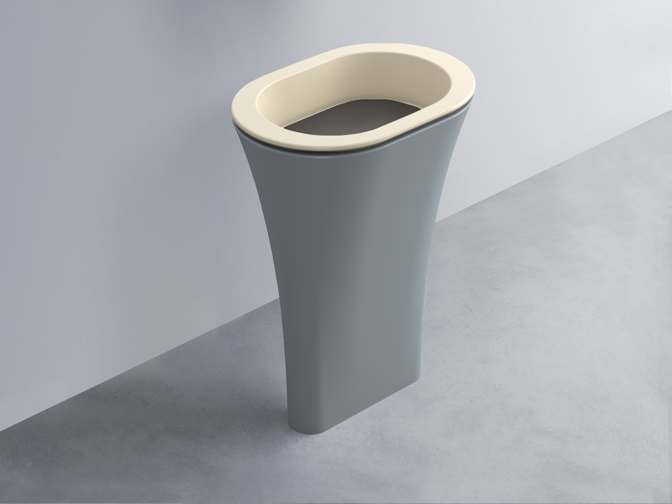 AMLA65-LN+AMPILO-FN+AMCOLO-BR Раковина Amedeo Ovale отдельностоящая cielo Enjoy + Amedeo Ceramica Cielo