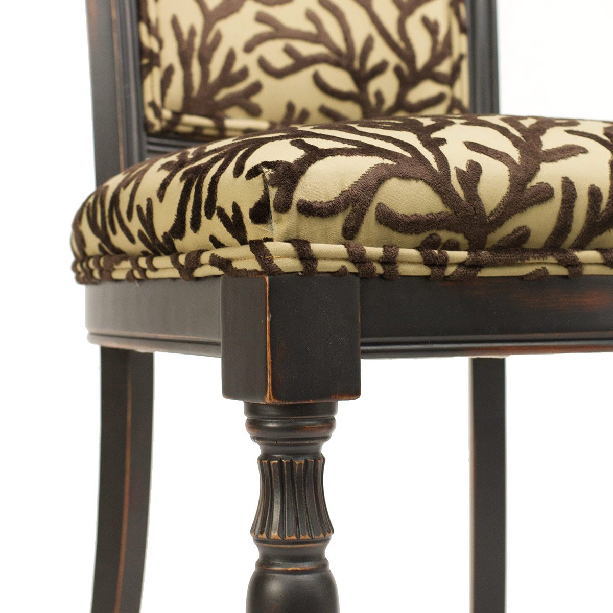 Стул обеденный с фигурными ножками Silleria от Schuller SCHULLER  247320 Коричневый  - Вид №5