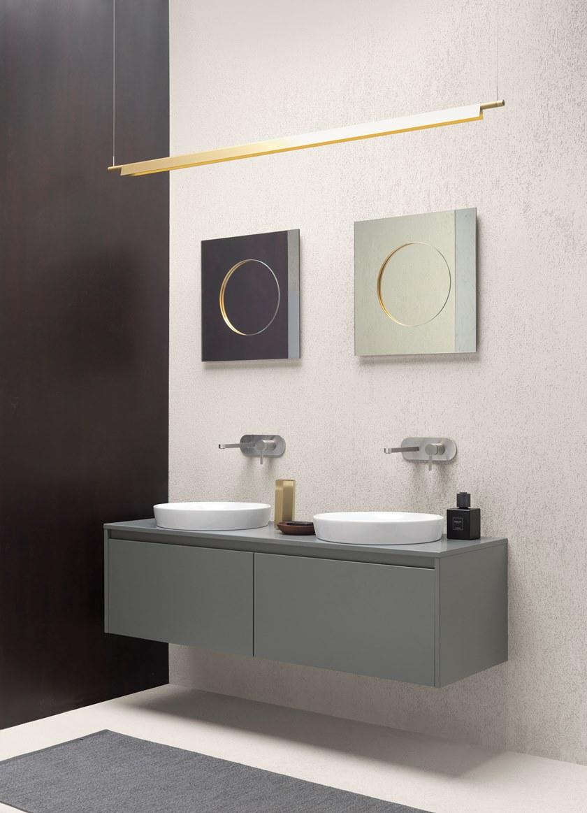 903411 Подвесная раковина настенная овальная GSI ceramica Sand белая - Вид №2