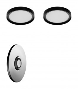 Aquaelite Ninfea AC024 A Комплект 2 светодиодных светильника ø 160 мм RGB с круглым пультом ДУ