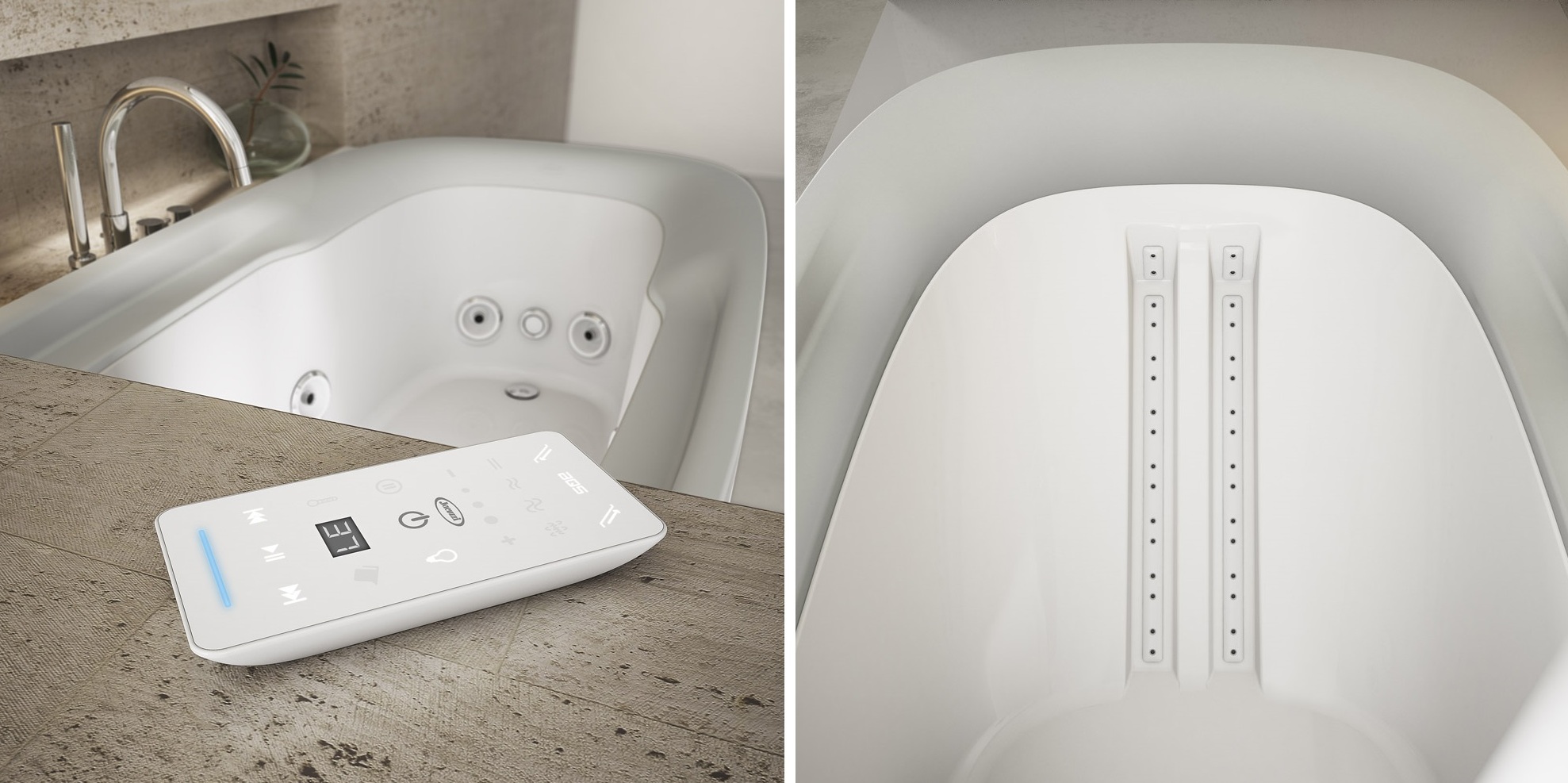 Ванна с гидромассажем "TOP" встроенная Muse 9F43-796A-SX Jacuzzi 9F43796ASX - Вид №1