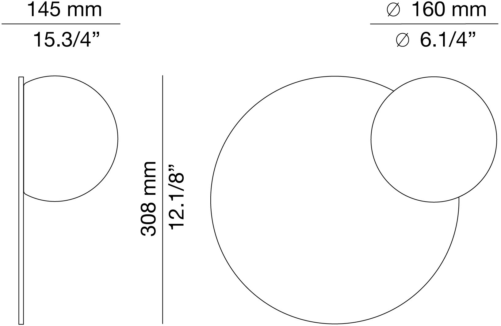 Estiluz Круглое зеркало со встроенной настенной подсветкой Circ A-3702 - a-3706 - Вид №7