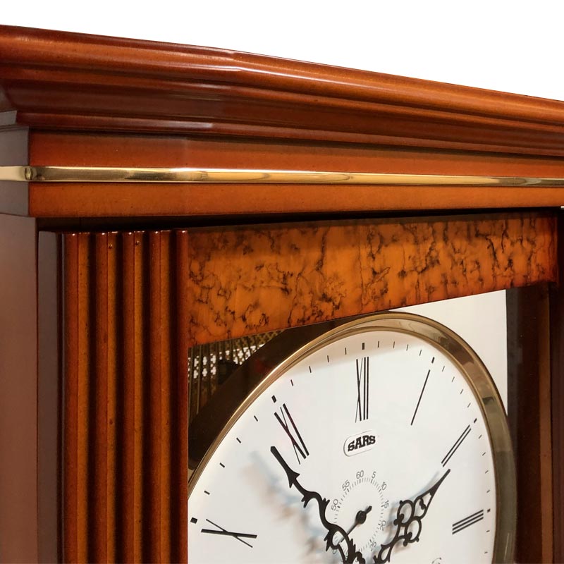 Часы напольные коричневые "Вишня" Sars SARS ДИЗАЙНЕРСКИЕ 00-3967442 Коричневый  - Вид №2
