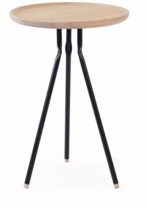 Askia Круглый журнальный столик из дуба Bend 1.t04.ok.mbk