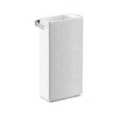 L635T0R0VP.100 Напольная раковина прямоугольная A. e T. Italia Fly mini Белый глянцевый AeT ITALIA