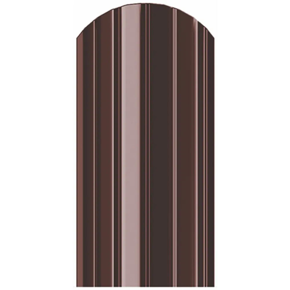 Штакетник 105 мм 1.5 м коричневый Santreyd STLM-2007661