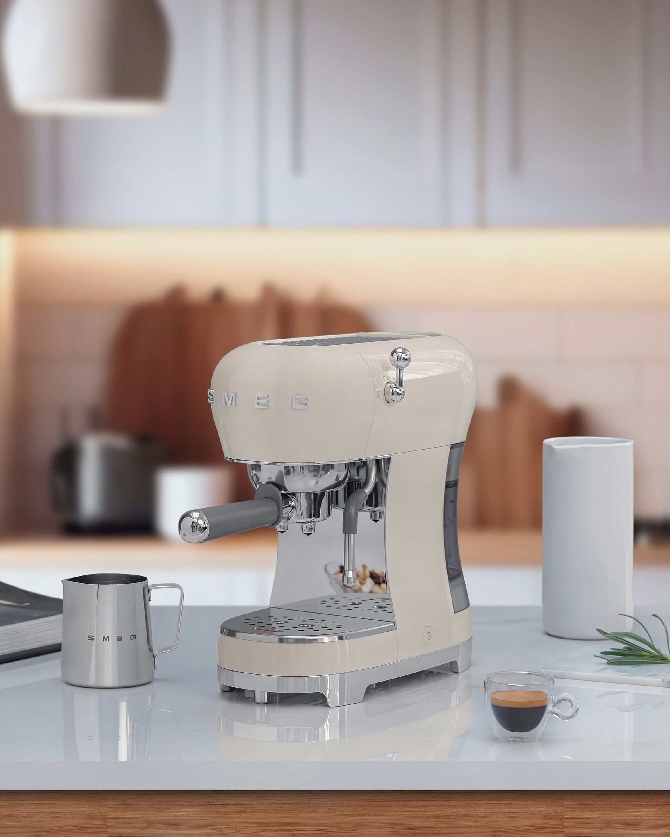 Ручная эспрессо-машина Smeg Smeg в стиле 50-х ARCH-00053610 - Вид №3