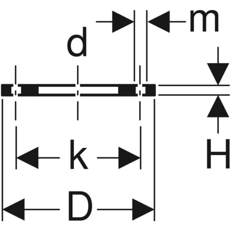 GEBERIT 365.745.00.1 Свободный фланец Geberit PE  - Вид №2