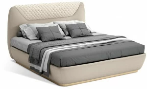 Grilli Кровать с мягким изголовьем Quadro