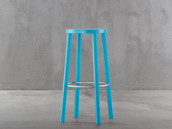 Plank Высокий стул в золе Blocco sun-id-1366564 - Вид №4