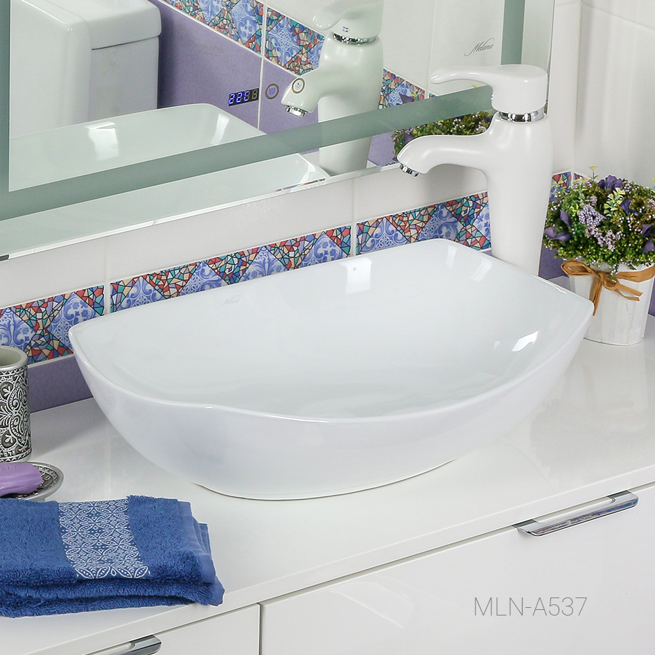 Накладная раковина melana mln-78413(a537) 78413-805 - Вид №2