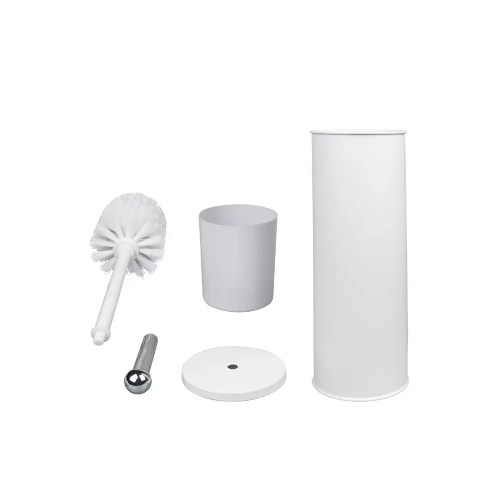 Ерш для унитаза напольный дарси металл белый Santreyd STLM-2007869 - Вид №3