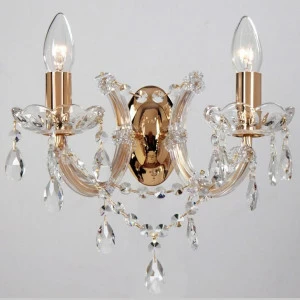 Бра Newport 11202/A gold NEWPORT СВЕЧА 077773 Золото;прозрачный