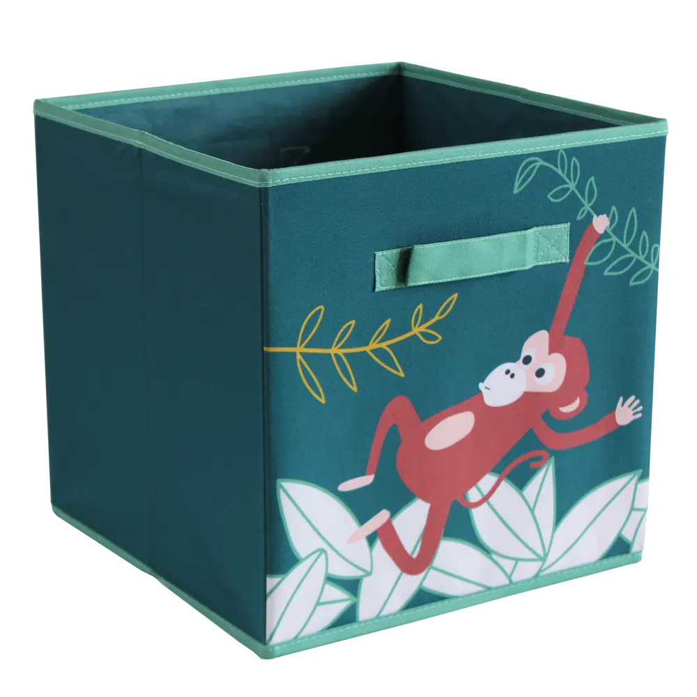 Короб Spaceo Kub 310x310x310 мм 29 л полиэстер 600D цвет зеленый STLM-2151671