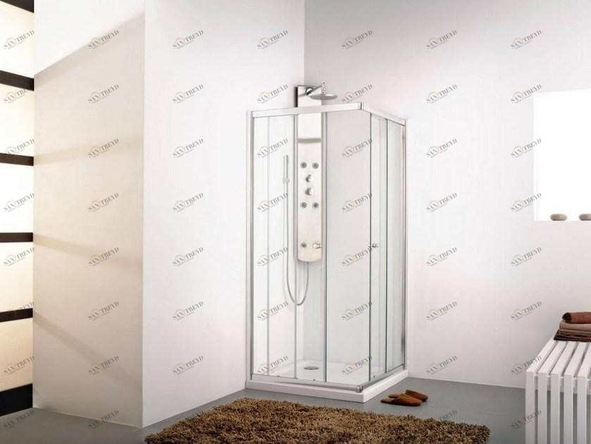 KRION Душевая кабина угловая стеклянная Inter sun-id-1420181