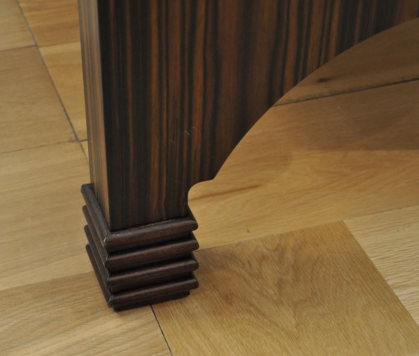 Arnaboldi Interiors Низкий прямоугольный журнальный столик из черного дерева и мрамора sun-id-1389832 - Вид №2