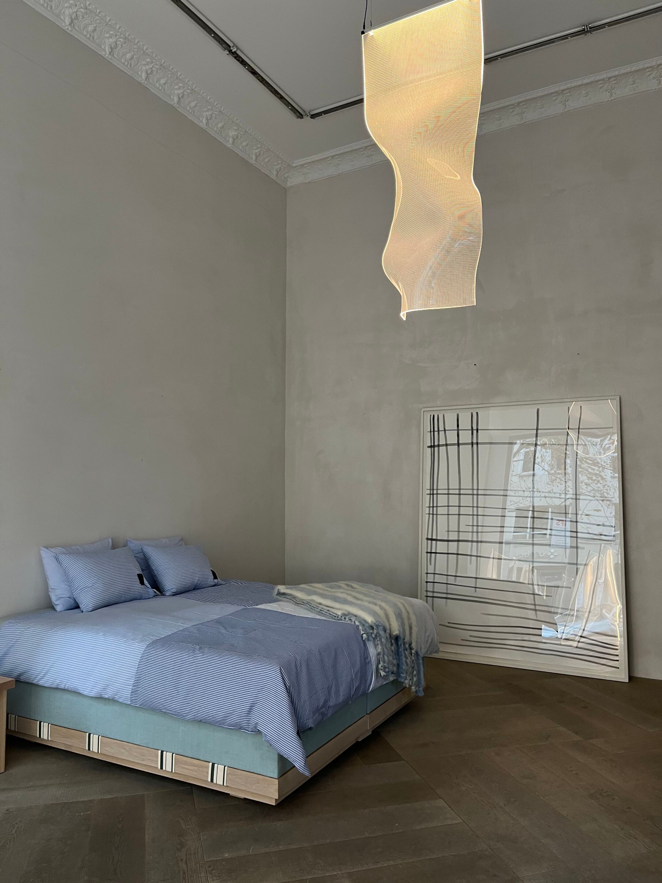 Акриловый светодиодный подвесной светильник ручной работы PARACHILNA GWEILO ARCH-00089504 - Вид №9