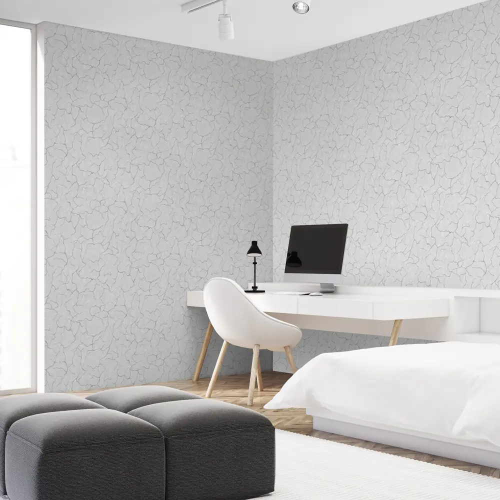 Обои флизелиновые Ateliero Kareli темно-серые 1.06 м AT1010-17ОАВ Karelia STLM-2081973 - Вид №3