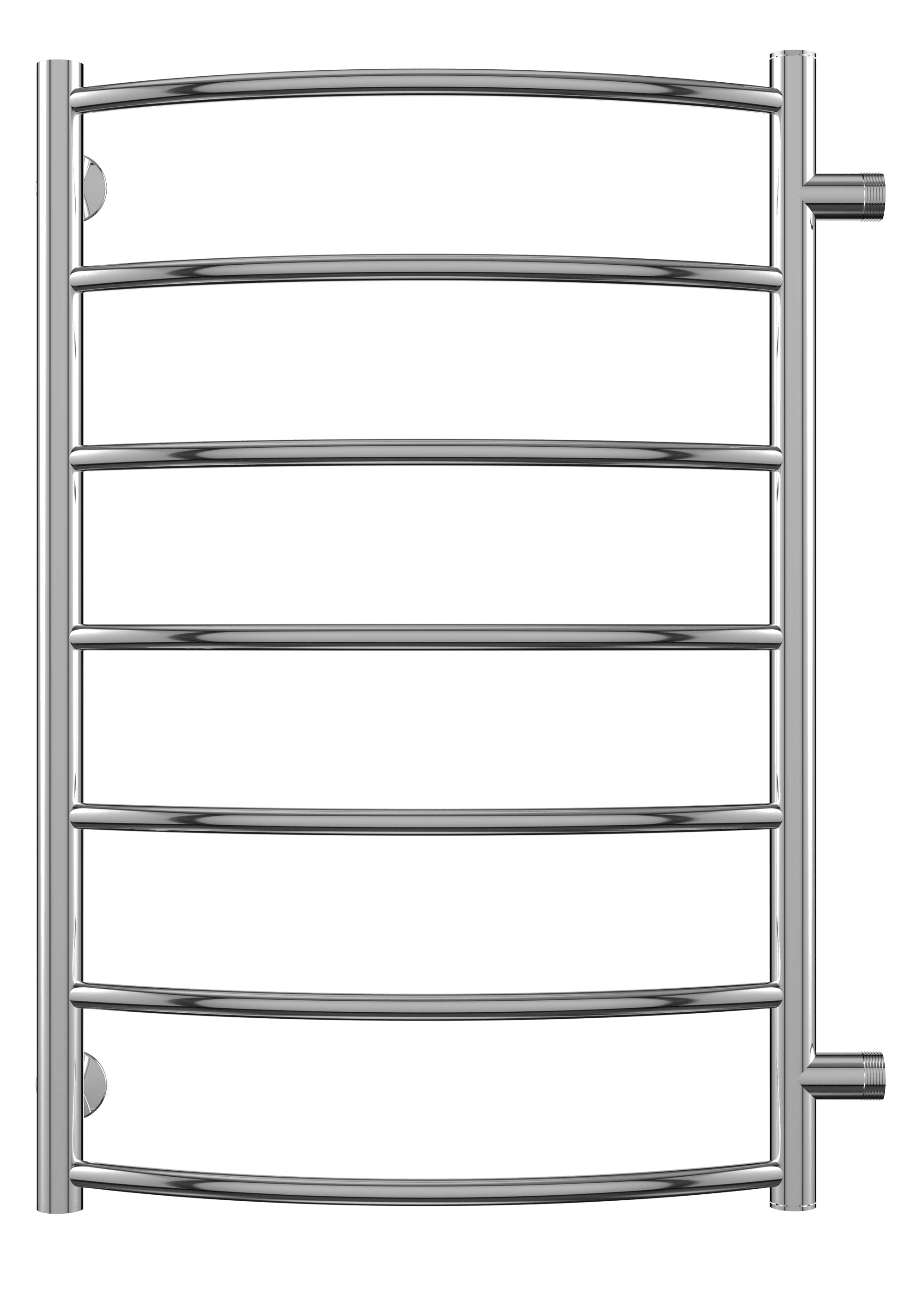 4670030726261 ЭКОНОМ Классик П7 400х796 б/п 600 Полотенцесушитель TERMINUS RAL 9005 матовый - Вид №1