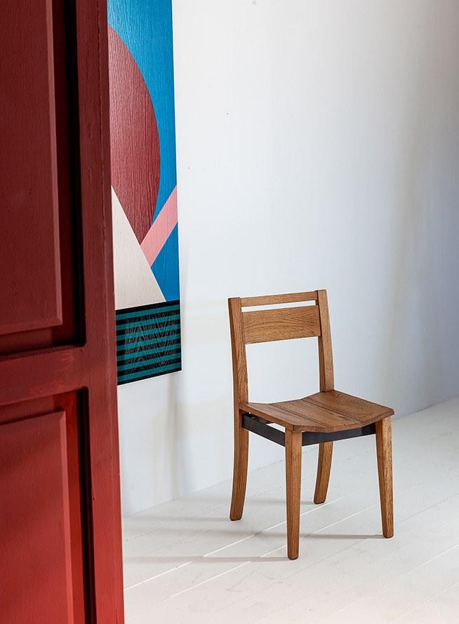 Devina Nais Стул из массива дерева с открытой спинкой sun-id-1356245 - Вид №1