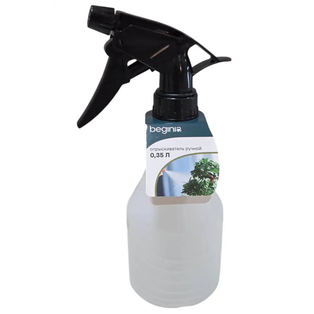 Опрыскиватель для внутренних помещений ручной BEGINIA 0.35 л цвет белый Нет STLM-2060168