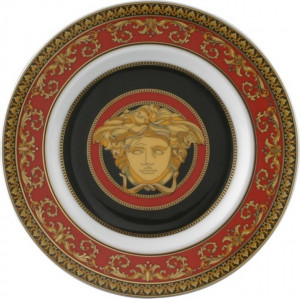 41459 Rosenthal Versace Тарелка десертная Rosenthal Versace Медуза 18см, фарфор Фарфор