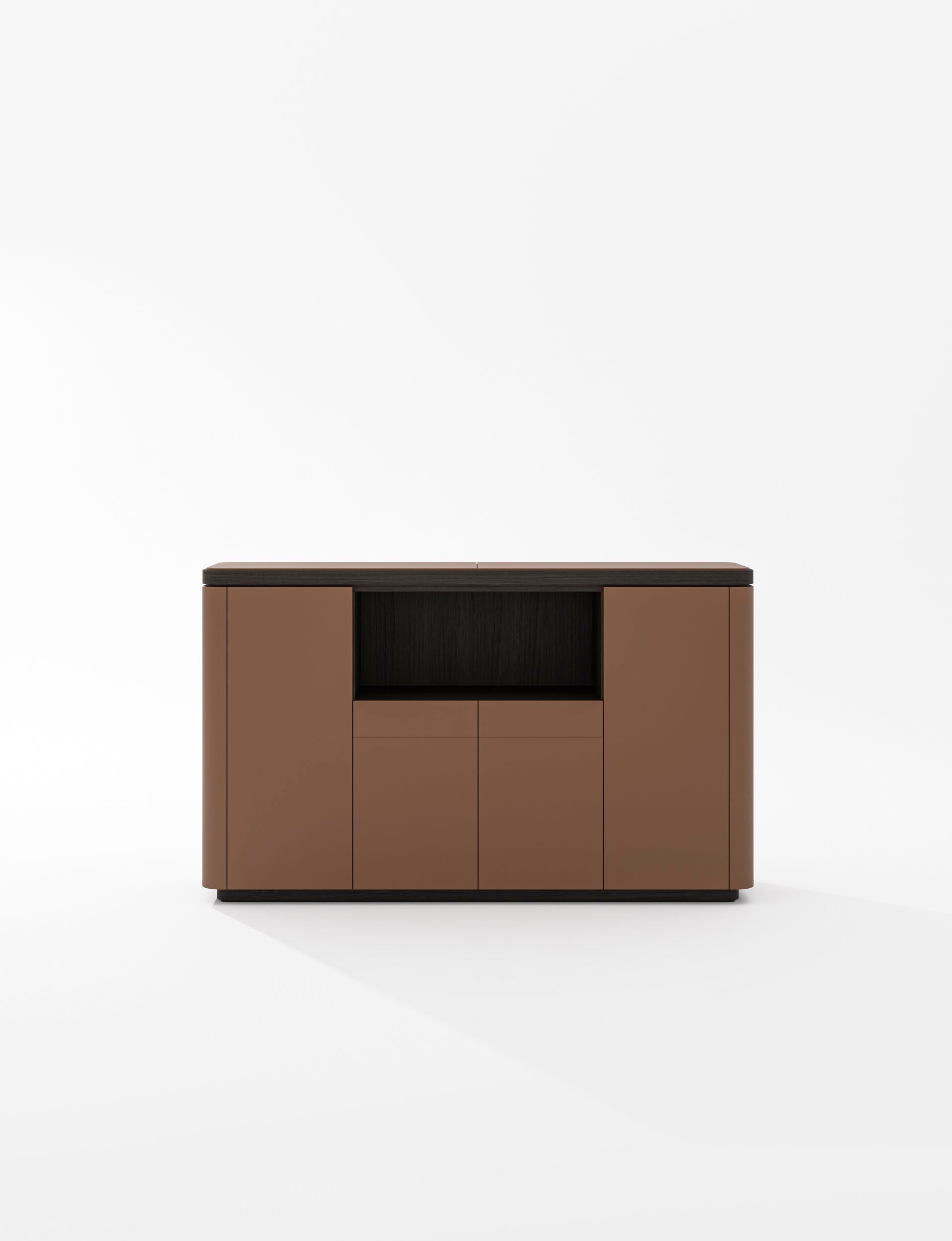 Кожаный офисный шкаф PROF Flow ARCH-00123767 - Вид №42