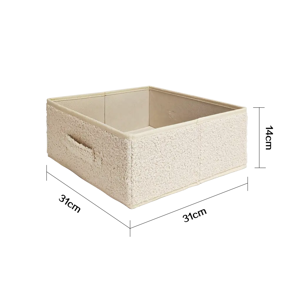 KONSENSA Органайзер для хранения 31×14×31 см бежевый 89387998 STLM-1567963