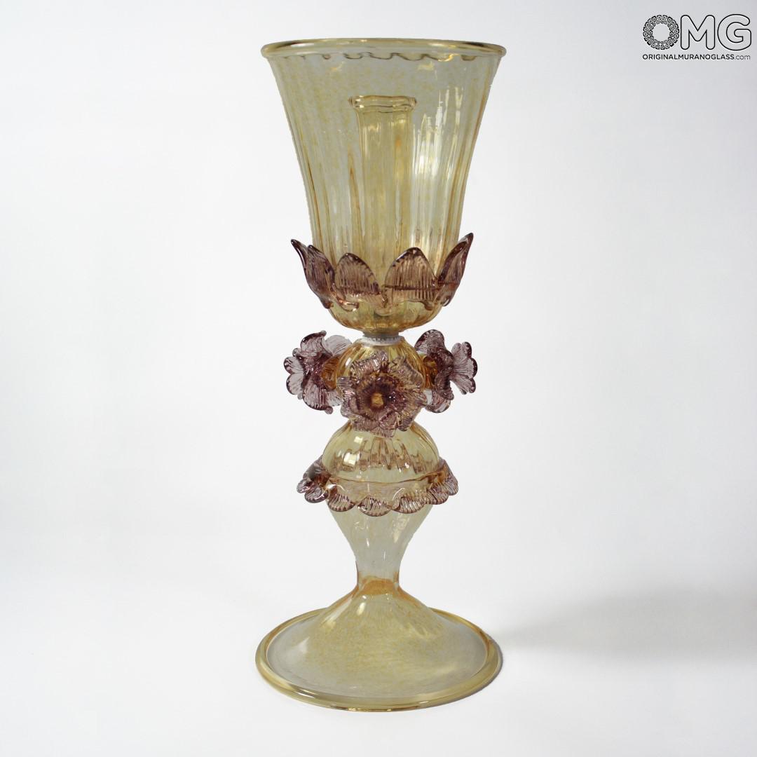 1316 ORIGINALMURANOGLASS Table Lamp Ca Dolfin - Venetian - Murano Glass - 1 Light  см  - Вид №1