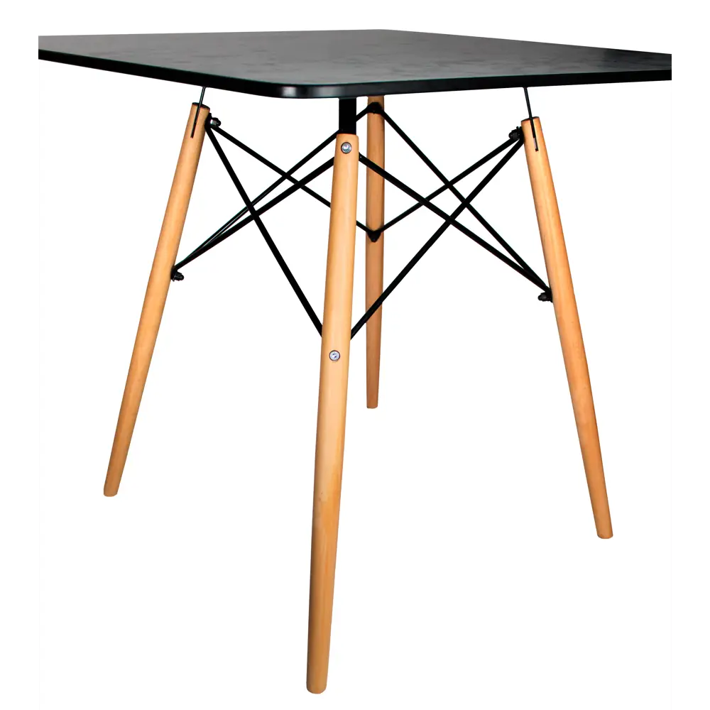 Стол кухонный Instam STI-S80 5156-02 квадрат 80x75x80 см дерево цвет темный мрамор Santreyd STLM-2028180