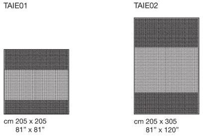 Paola Lenti Коврик ручной работы из полипропилена для улицы sun-id-1466365 - Вид №1