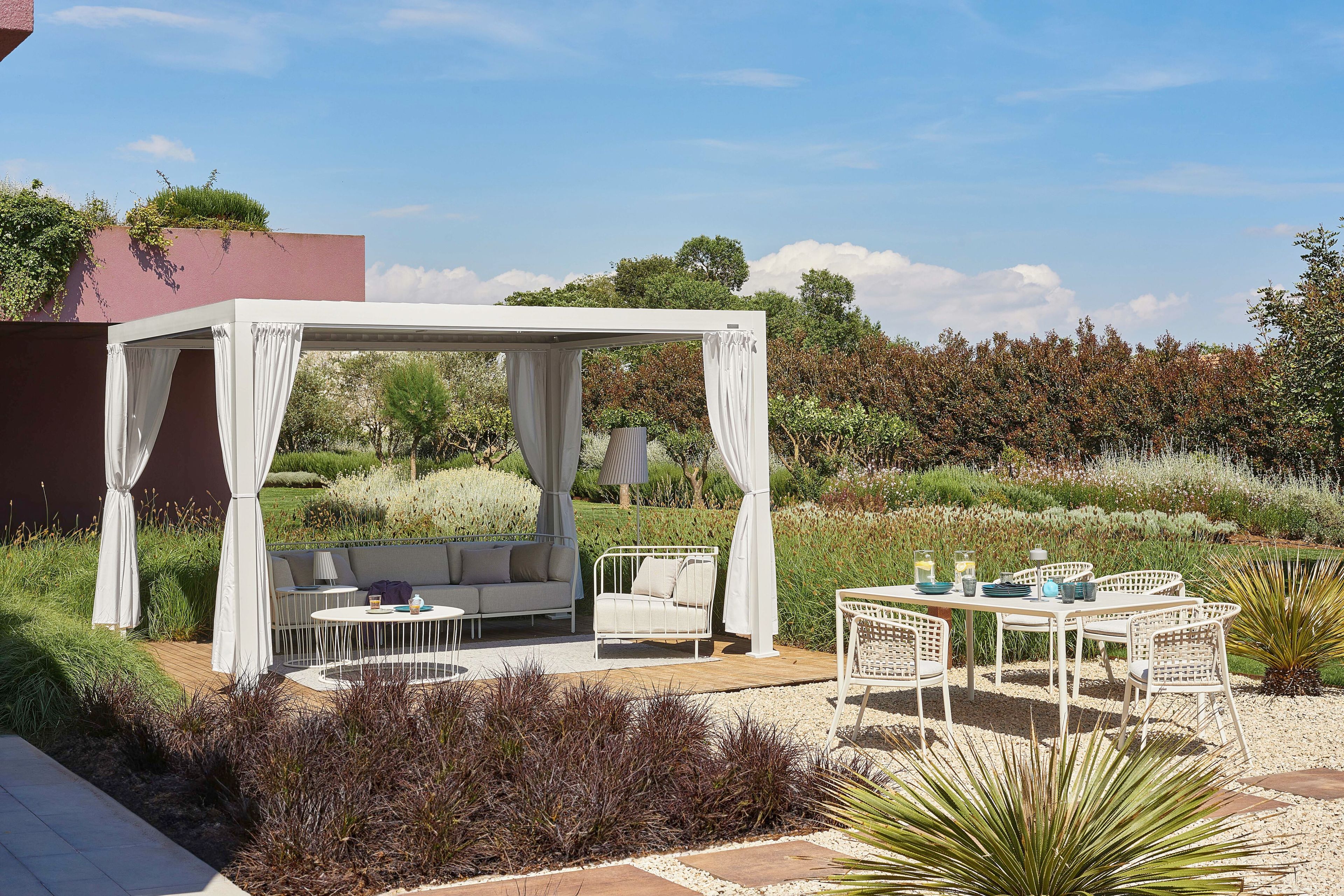 Алюминиевый стул и квадратный плетеный Канат emu ARCH-00123774 - Вид №8