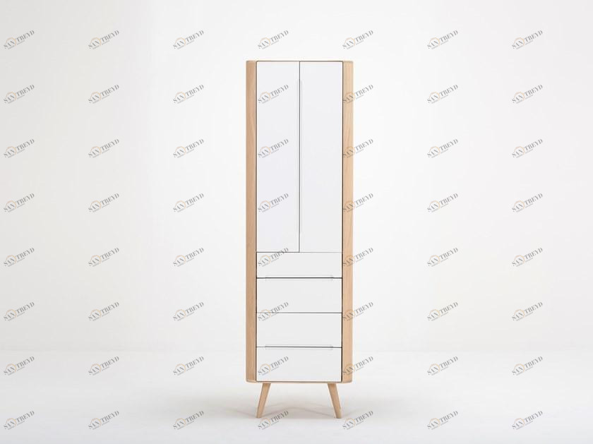 Gazzda Высокий офисный шкаф из дуба Ena sun-id-1416354