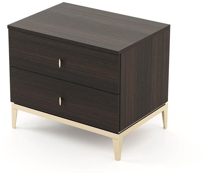 Laskasas Прямоугольная тумбочка из дерева с ящиками Marlon sun-id-1418040 - Вид №2