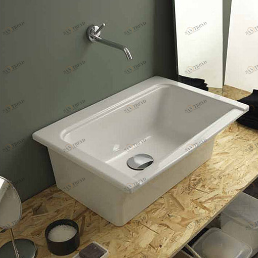 LP07151101 Накладная раковина под столешницу  овальная Disegno Ceramica Landscape