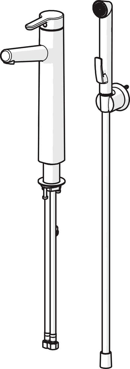 Oras 3002F Высокий смеситель 3002F Inspera Хром  - Вид №2