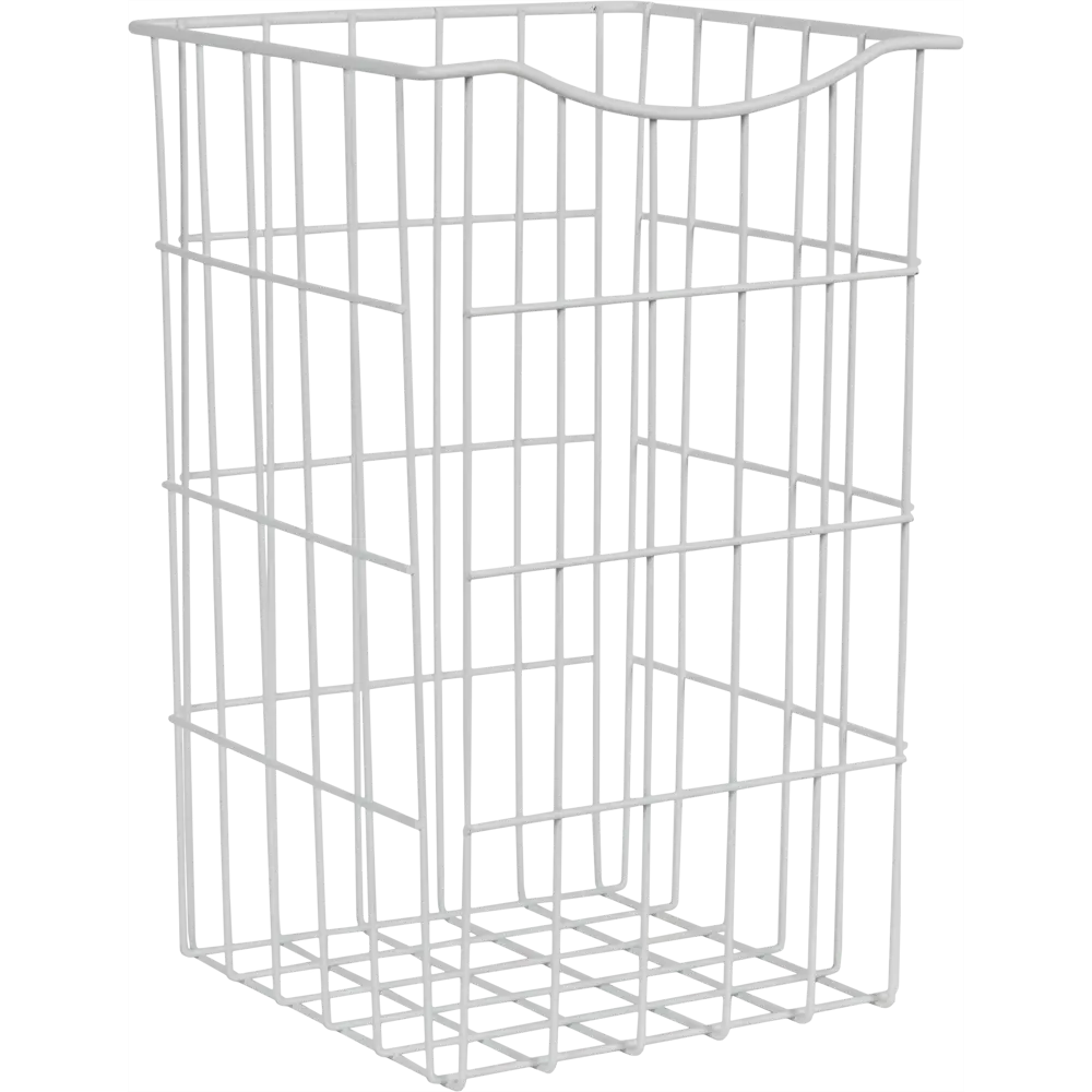 Корзина для белья 25x25x40 см цвет белый Santreyd Ferro STLM-2039768