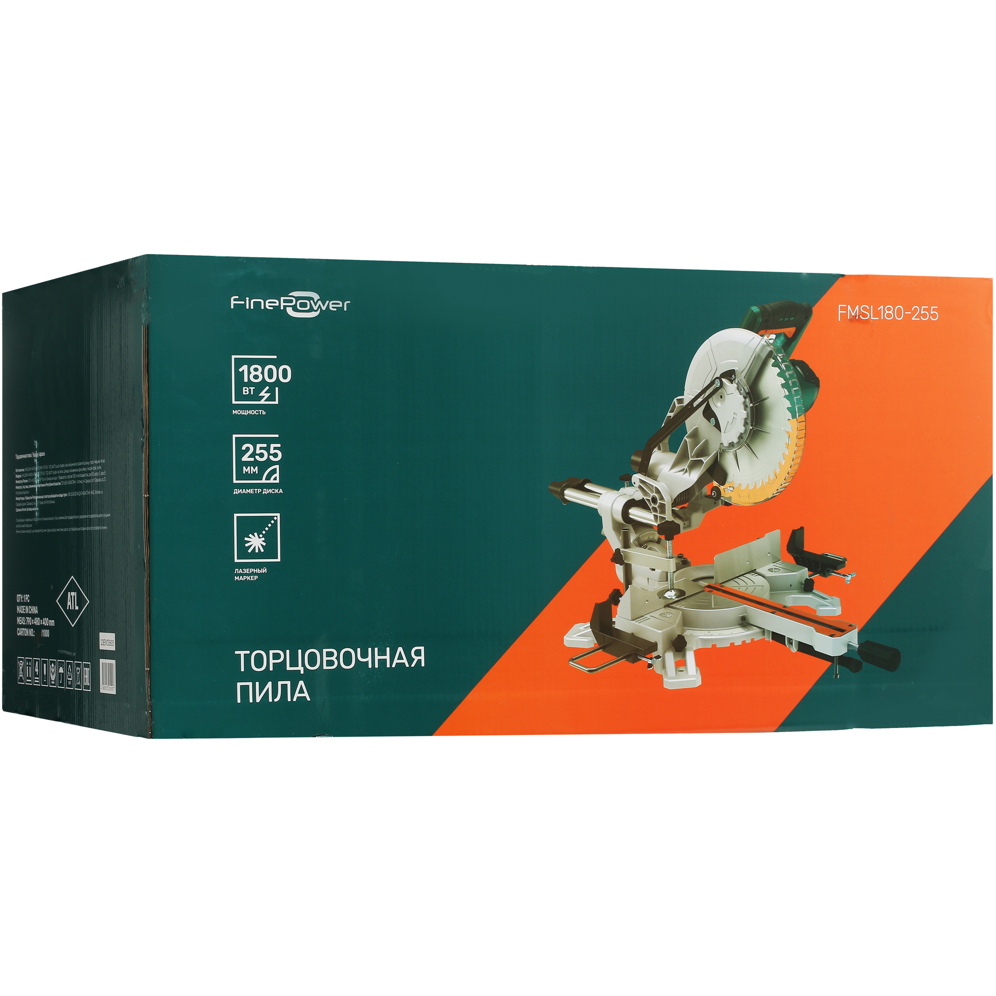 Торцовочная пила  FinePower FMSL180-255 5094257 STDN-0030531 - Вид №10