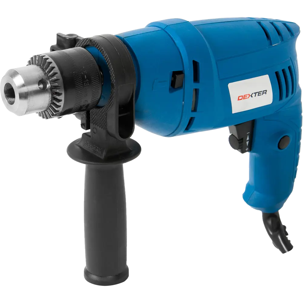 Дрель ударная Dexter HF-ID04A-13, 500 Вт STLM-2056084