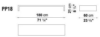 B&B Italia Низкий прямоугольный журнальный столик в сотах Pab sun-id-1440941 - Вид №5