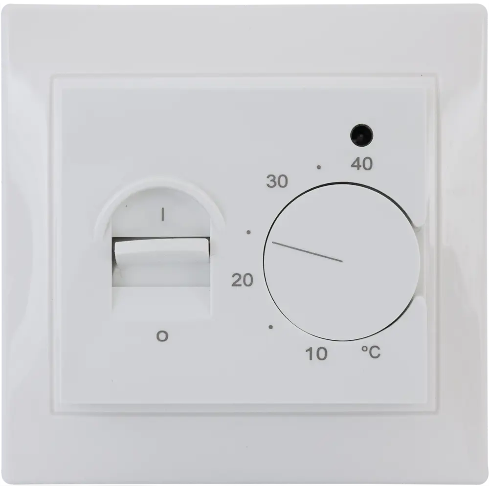 Терморегулятор TDM Таймыр для теплого пола с механическим управлением 85590896