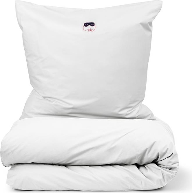 310506 Постельное белье Snooze 140x220 Deep Sleep White Normann Copenhagen 