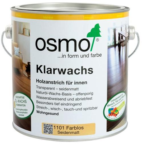 Osmo Твердый бесцветный масляный воск для дерева  1101  - Вид №1