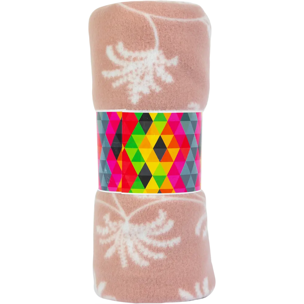 Плед «Micelina», 140х200 см, флис, цвет розовый Santreyd STLM-2136972