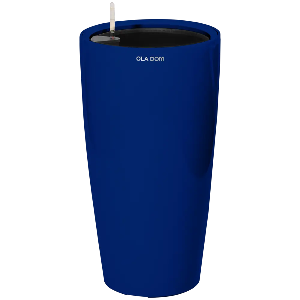 Кашпо для цветов Ola Dom Deluxe Long 31 л синий Santreyd STLM-2021421