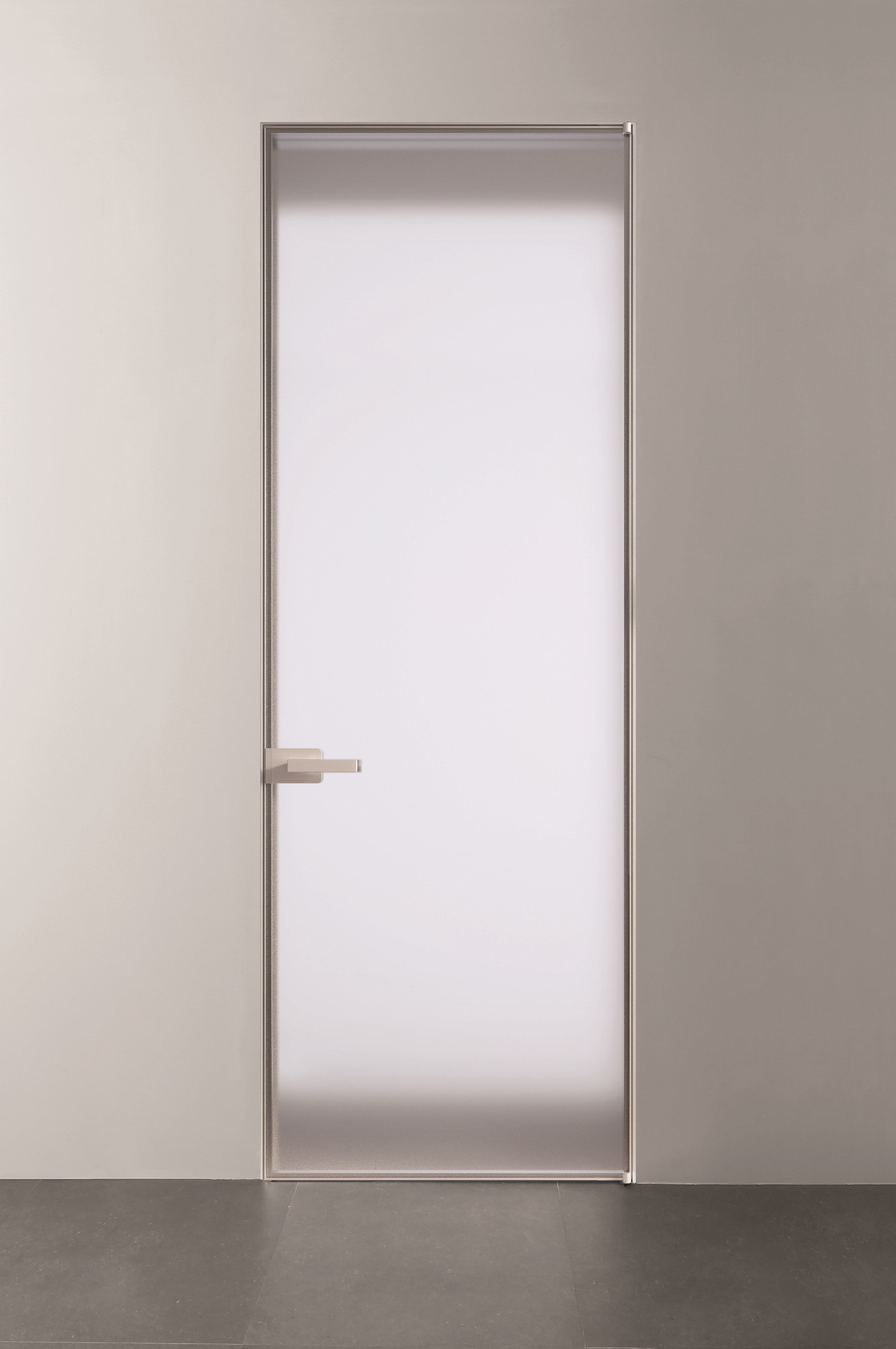 Стеклянная стена заподлицо распашная дверь ALBED Re-Trait ARCH-00134757 - Вид №1