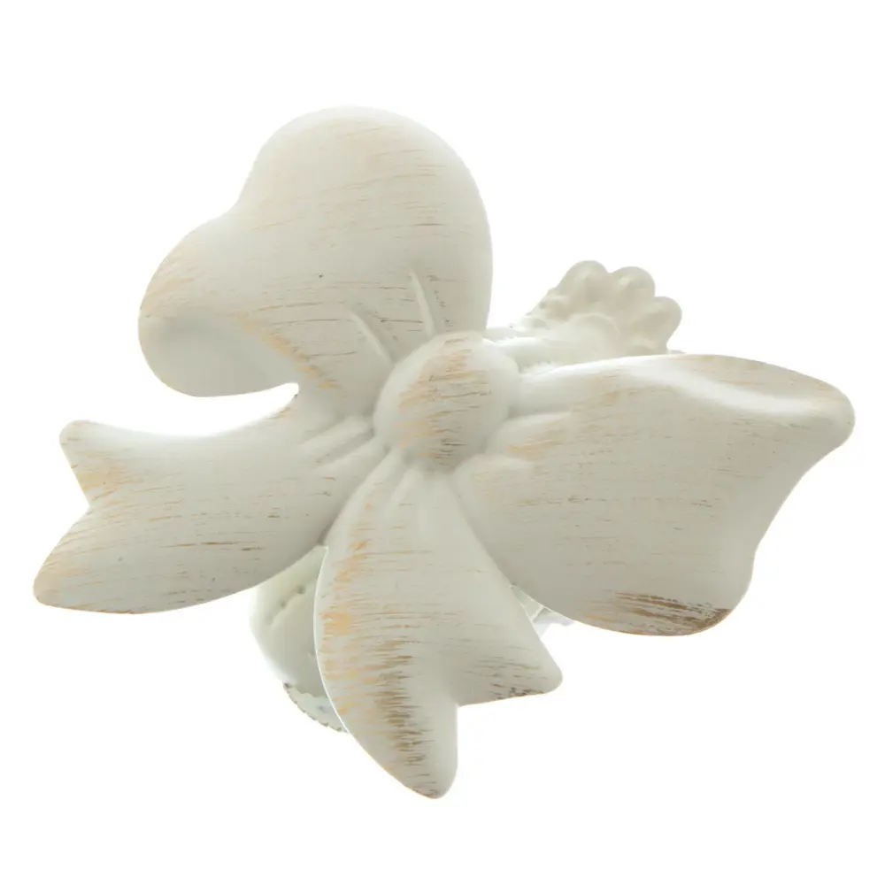 Клипса «Бантик» металл цвет белый Santreyd STLM-2197924