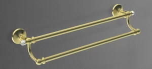 Двойной полотенцедержатель, 656 мм ART&MAX ANTIC CRYSTAL AM-E-2648SJ-Do